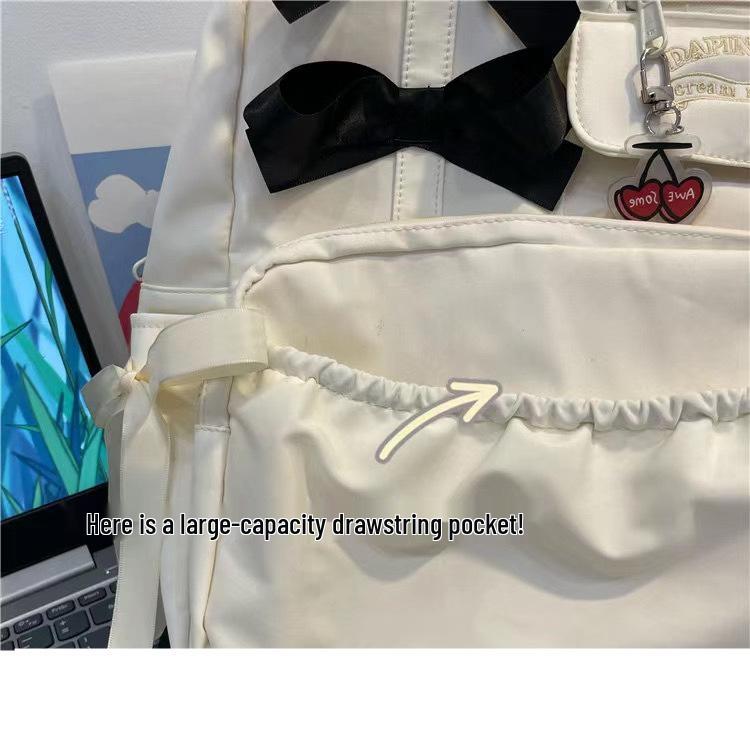2023 Japanese School Backpack with Bow for Girls and College Students