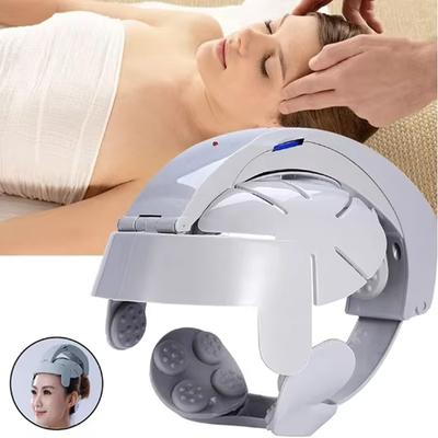 Massagem Elétrica na Cabeça Alívio Melhora o Sono Vibração Relaxamento Dispositivo de Cuidados com a Saúde Relaxar Fácil Ponto de Acupuntura Massageador Cerebral