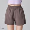 Womens Loose Fit 3/4 Length Sport Shorts Quick Dry Stretch Yoga Running Gym Pants With Pockets