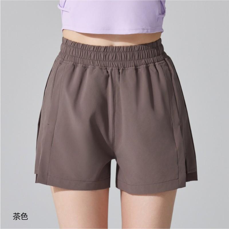 Womens Loose Fit 3/4 Length Sport Shorts Quick Dry Stretch Yoga Running Gym Pants With Pockets