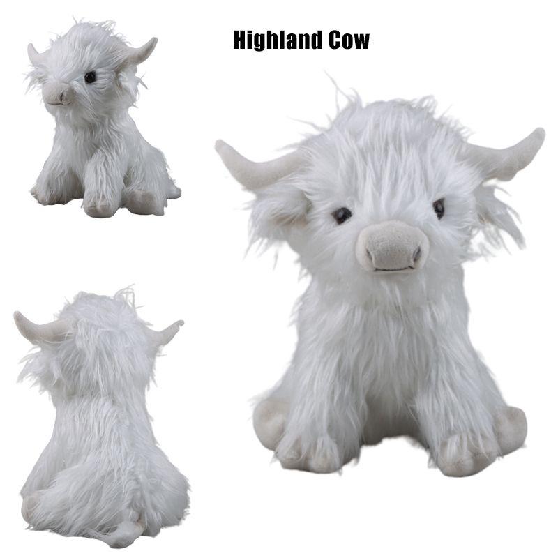 Entzückendes 9,4 Zoll schottisches Hochlandrind Plüschtier Geschenk für Kinder