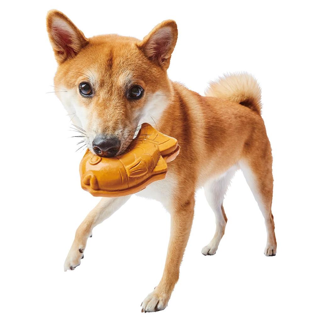 Petio Hundespielzeug Inuga, japanische Süßigkeiten, Latex, groß, Taiyaki