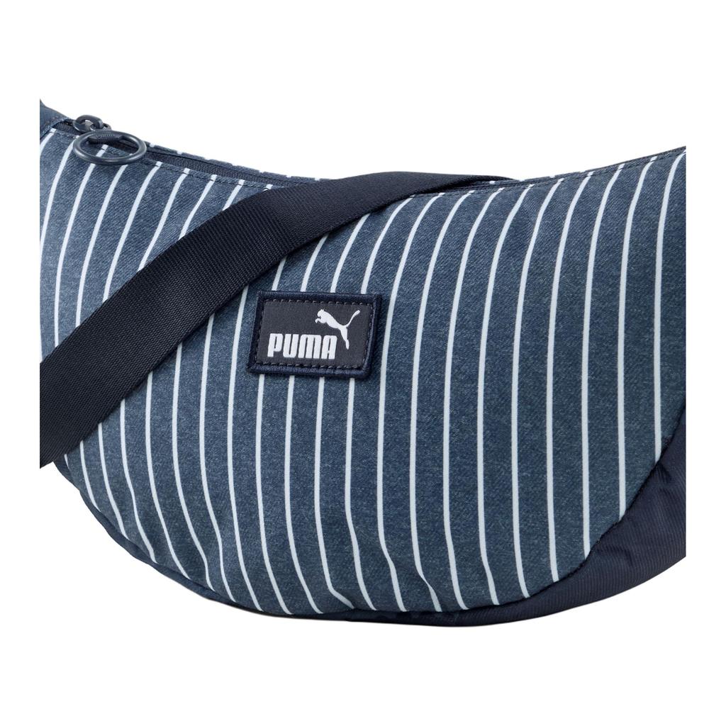 New PUMA Polyester Crescent Bag, Crossbody Bag, Shoulder Bag Women's Marine Blue 091303-01