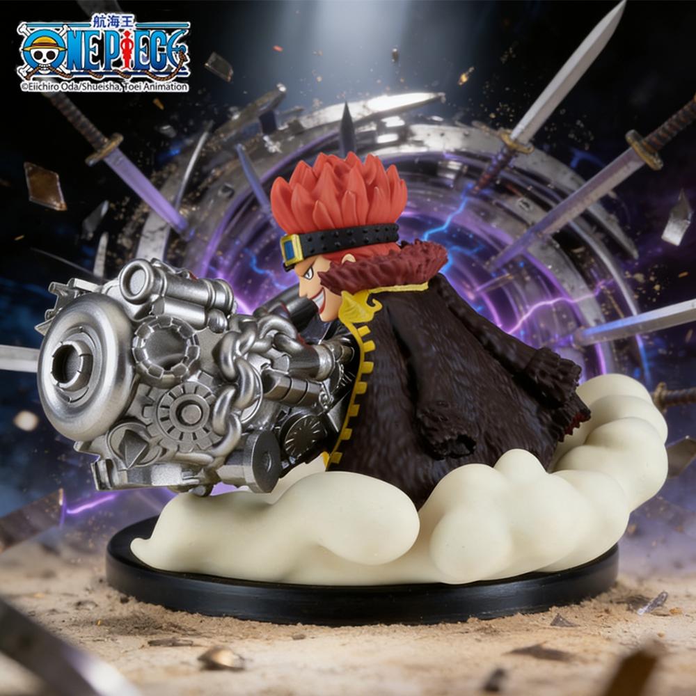 1pc Official One Piece Eustass Kid Decoration Best Gift for Anime Fans Gaming Room Desk Setup Anime Desk Collectible