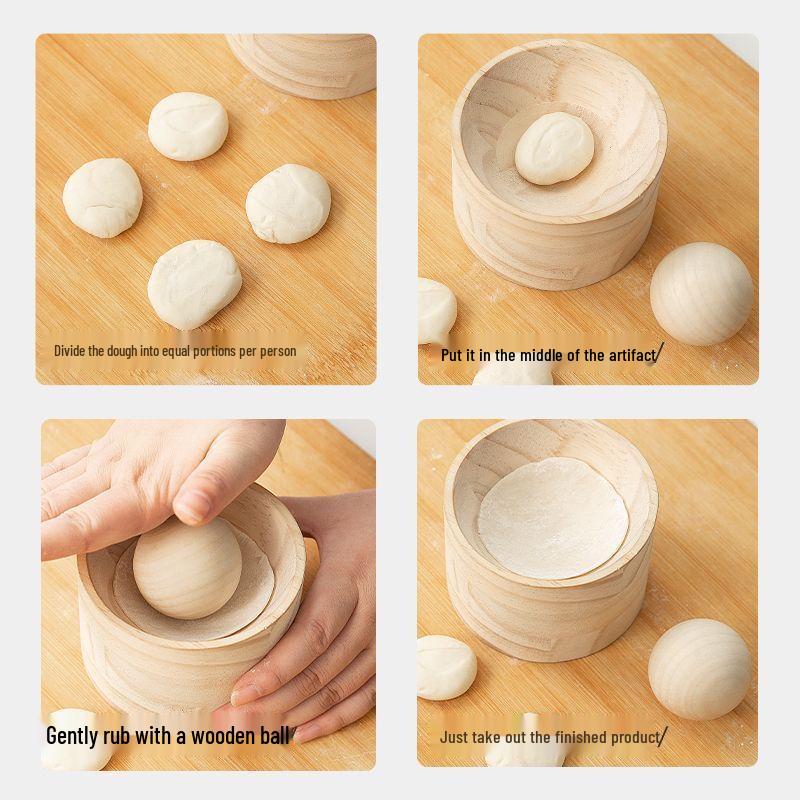 Zhaoran Okrągła Praska do Pierogów i Foremka