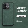 KEYSION Luxury Retro PU Leather Phone Case for HONOR 600 Lite 5G Silicone+PC Shockproof Phone Back Cover for Honor 500 Smart 5G