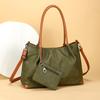 Women's Vintage Print Soft Pu Leather Crossbody Bag Luxury Large Capacity Handbag Ladies Casual Daily Commuter Tote Shoulder Bag