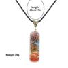 7 Chakra Necklac Jewelry  With Amethyst Crystal Necklaces Spiritual For Women Crystal Jewelry