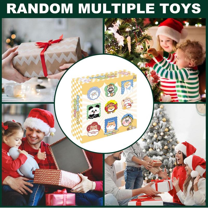 Countdown Ball Toy 12 Balls Vacation Advent Countdown Toys Christmas Ornaments Vacation Advent Party Favor Soft Holiday