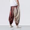 Imprimeu Halloween - Pantaloni Casual cu Picior Larg, Pantaloni Casual Largi pentru Bărbați