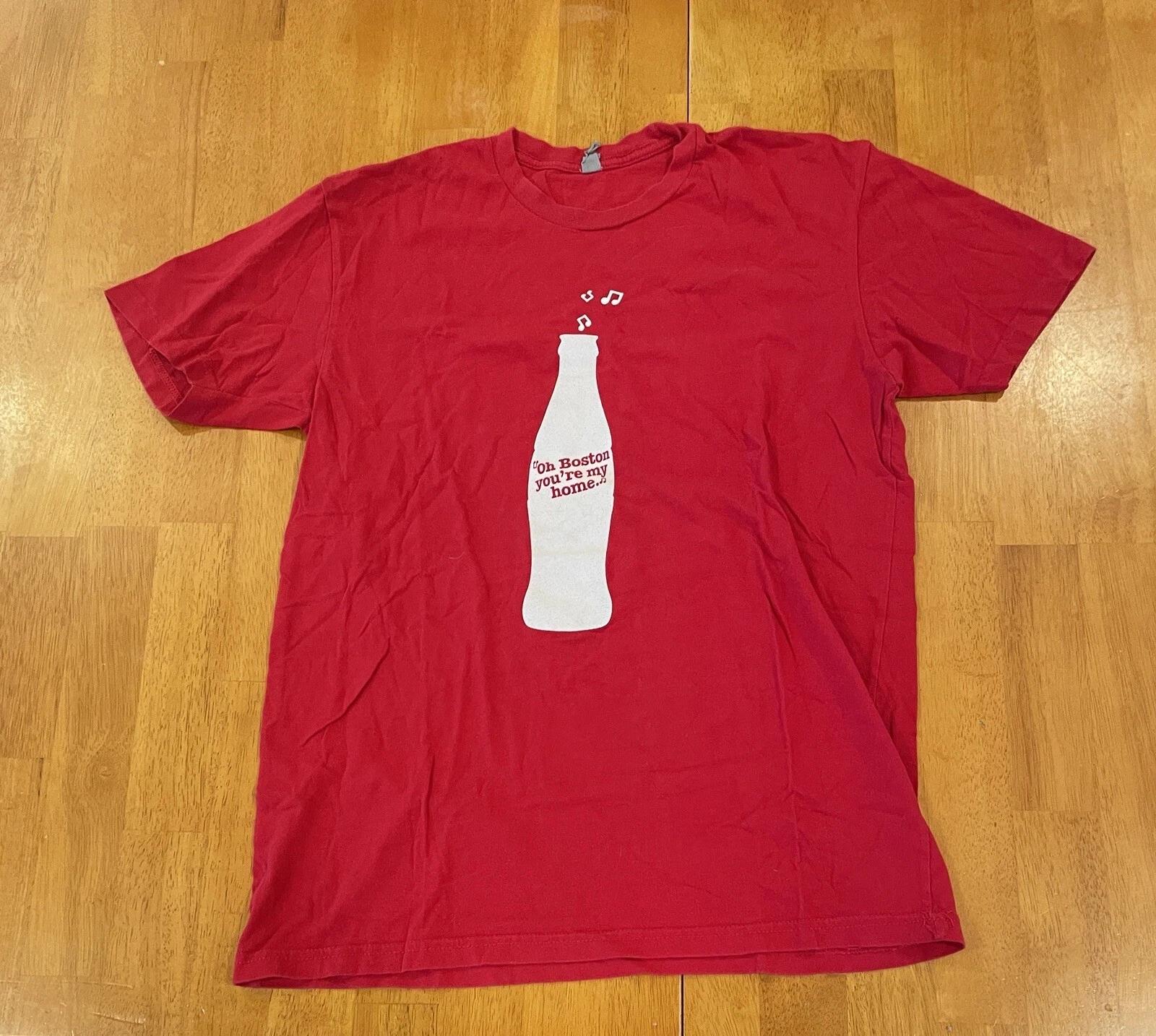 Coca Cola Бостон Ты Мой Дом Рекламная Рубашка Средняя 3XL