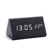 HANDUNYOU Creative Wooden Digital Alarm Clock
