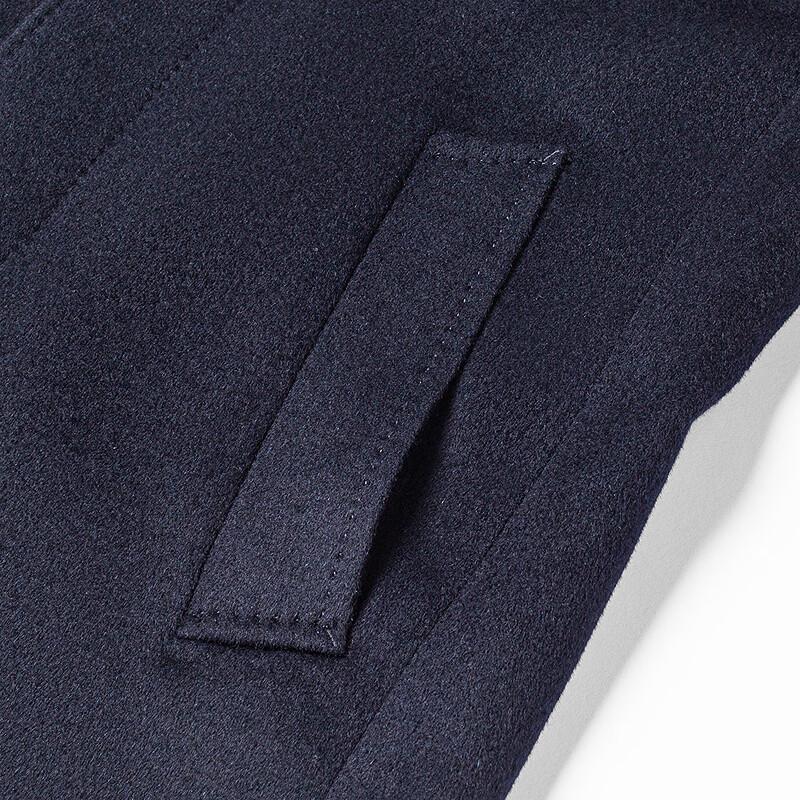 FAPAI Men's 100% Merino Wool Overcoat