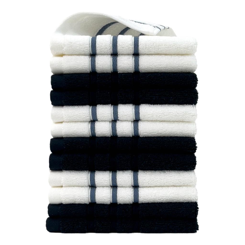 12 Adet Pamuklu Kare Havlu Pamuklu Ev Küçük Havlu Kalınlaştırılmış Yumuşak HAVLU Sıcak ve Rahat Ev Günlük İhtiyaçları Özenle Dokunmuş Havlular