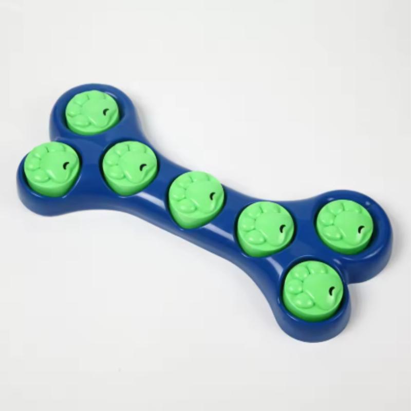 

Toys for Relieving Dog Separation Anxiety,Treat-dispensing Puzzle Feeders, Anti-choke Slow-eating Bowls and Food-hiding Training синий