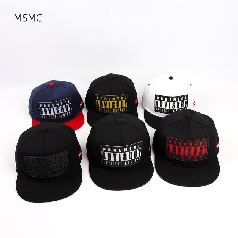 Trendy 3D Letter Print Flat Brim Baseball Cap - Unisex Hip Hop Skate Style