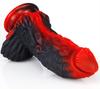Gode Dragon Yong 15 X 5.5cm Black-Red - MONSTERED - Unusual Godes