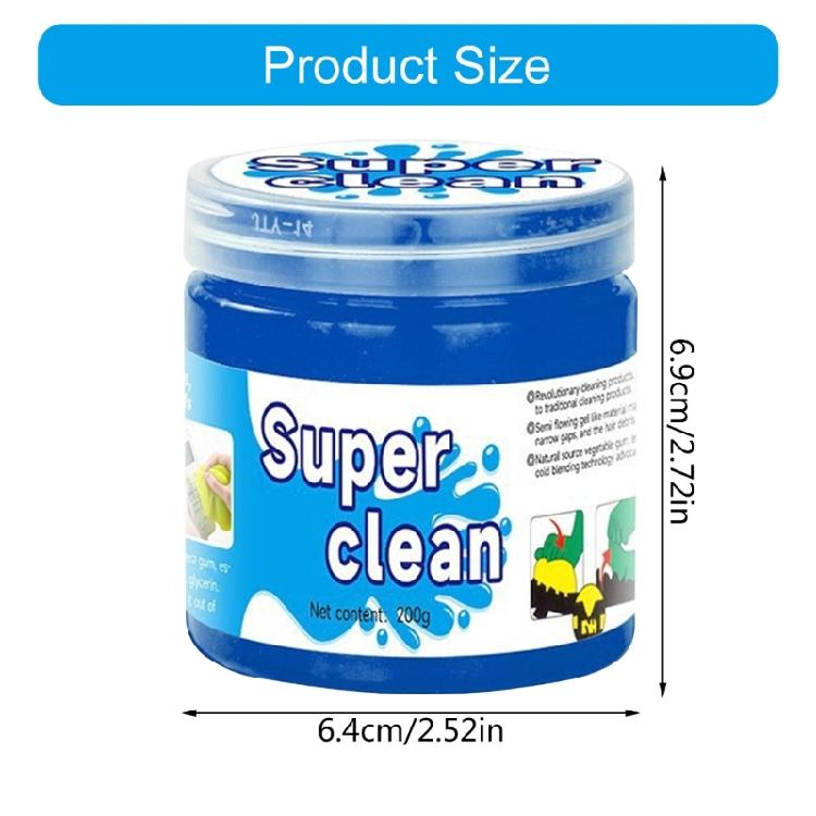 160g/200g Dust Mud Car Cleaning Gel Detailing Tool for Car Automotive Clean Gel Soft Flexible Keyboard Cleaner