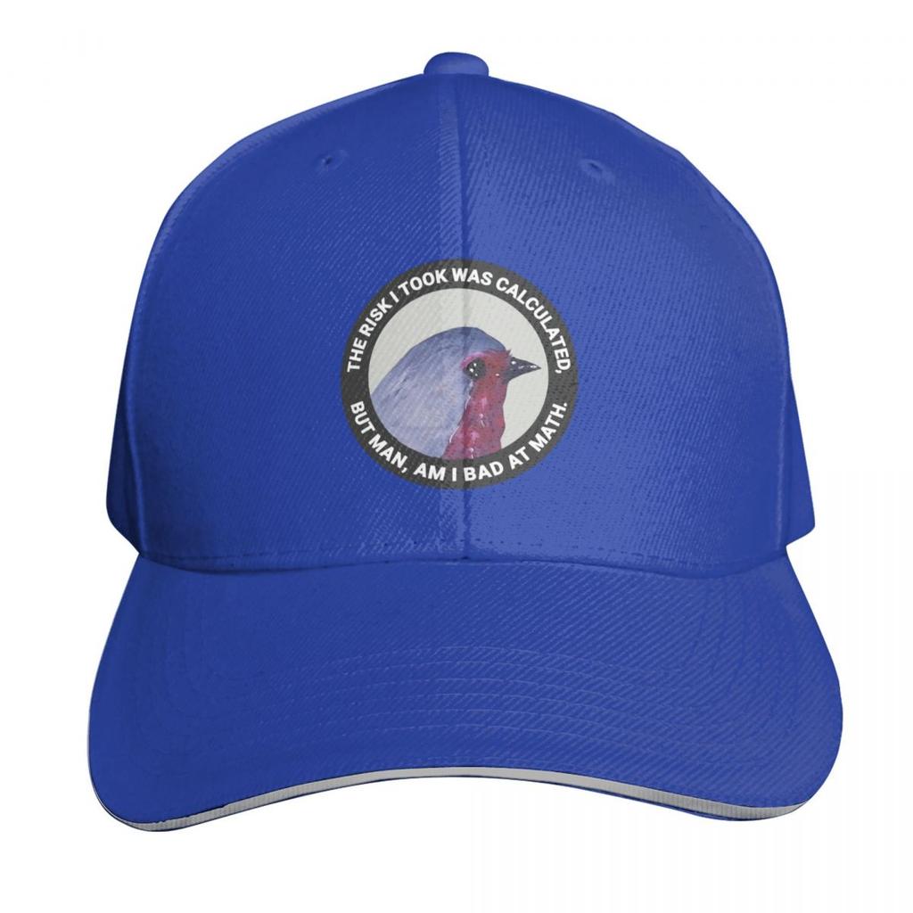 The Risk I Took Was Calculated But Unisex Am I Bad At Math Baseball Cap Fishing Caps Unisex Golf Womens Hats Unisexs