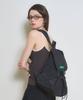 Benetton Shirred Laptop Backpack - [Black]