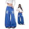 BWKA Unisex Letter Print Jogger Sweatpants