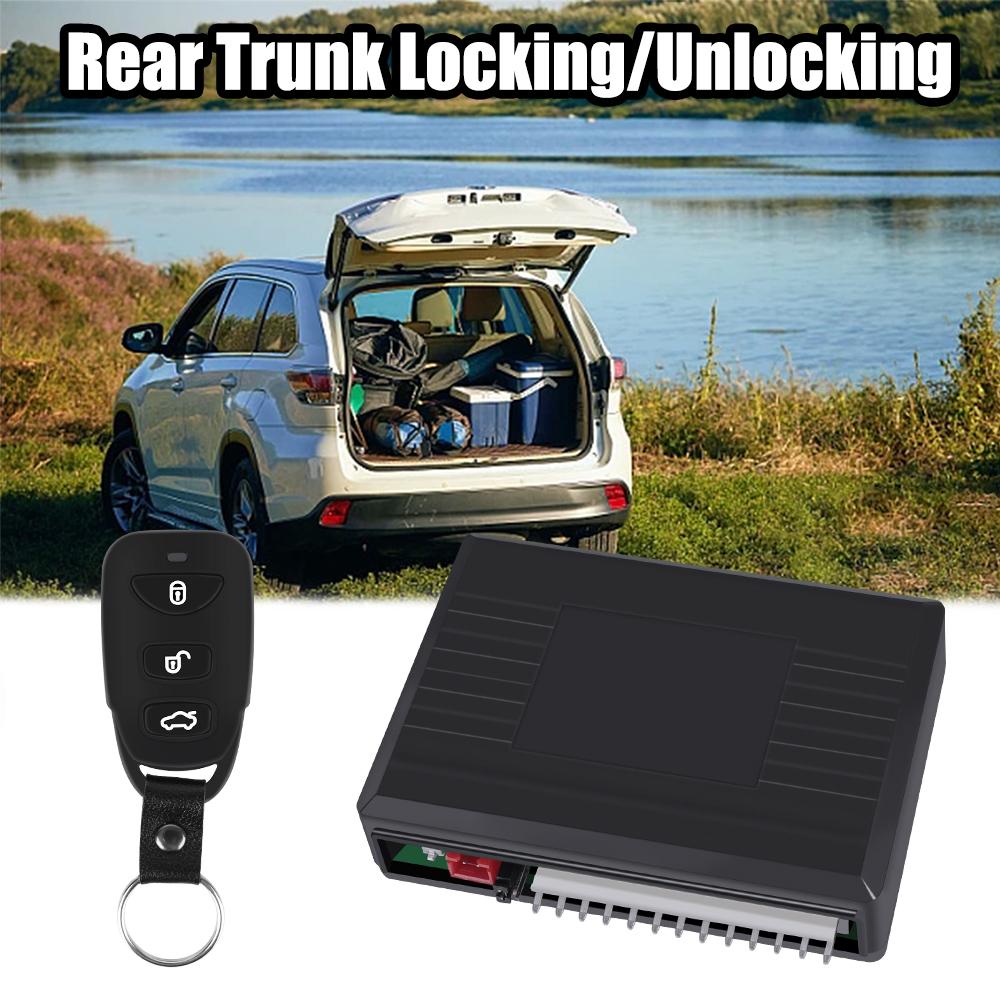 Car Remote Central Door Lock Keyless System Central Locking with Car Alarm Systems Remote Control Auto Remote Central Kit Universal