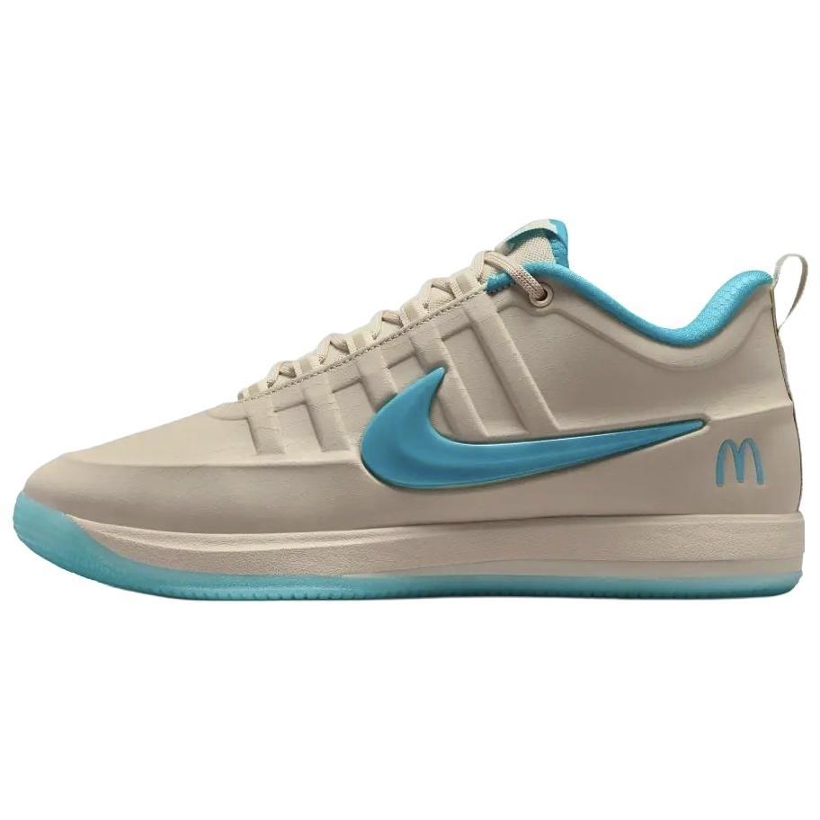Кроссовки для баскетбола McDonald s X Nike Book 2 Унисекс Бежевый Синий IR6445-100 42