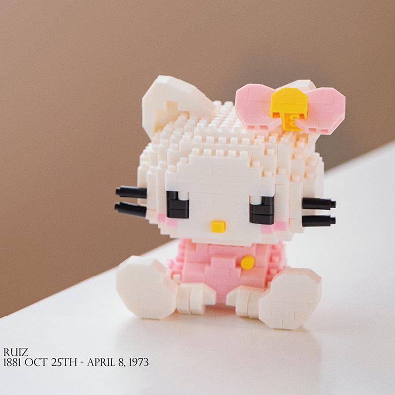 Compatible Lego Micro Cartoon Figurine Building Block - Educational Toy for Kids