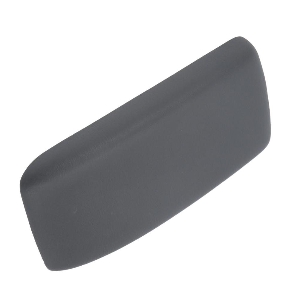 Center Console Lid Armrest Cover PU Leather Sponge Lining AM 3398074010 Replacement for Tacoma 1995‑2000 Grey