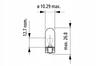 Żarówki W5W T10 12V 5W W2.1X9.5D M-Tech 10 Sztuk