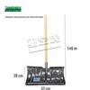 Heavy-Duty Manganese Steel Snow Shovel