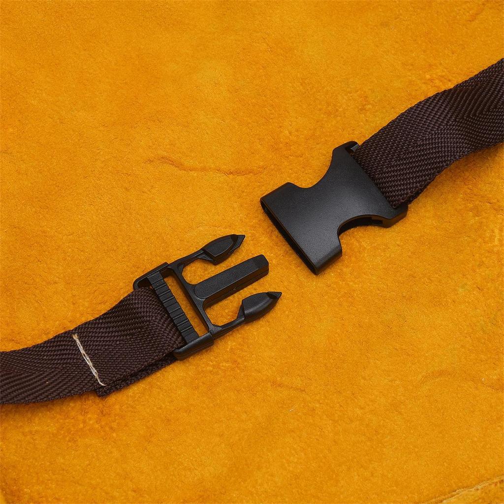 Rindsleder Schweißen Reverse Wear Arbeitskleidung Stehkragen Langarm Flammenhemmende Schutzkleidung