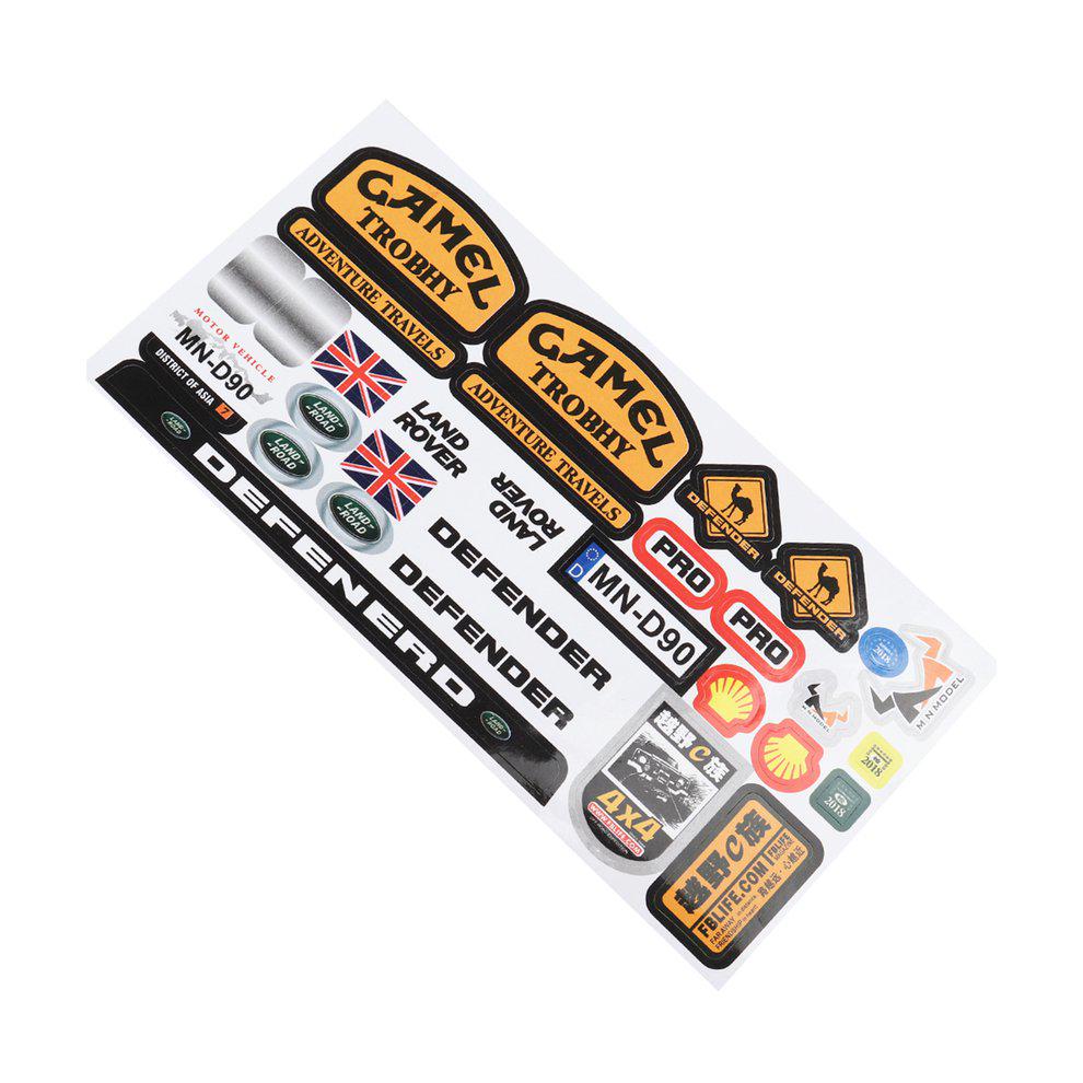 Micro Sponsor Logo Racing Aufkleber Decal Sticker Sheet für WPL&MN Auto Crawler Micro Sponsor Logo Racing Aufkleber Decal Sticker Sheet für WPL&MN Auto Crawler
