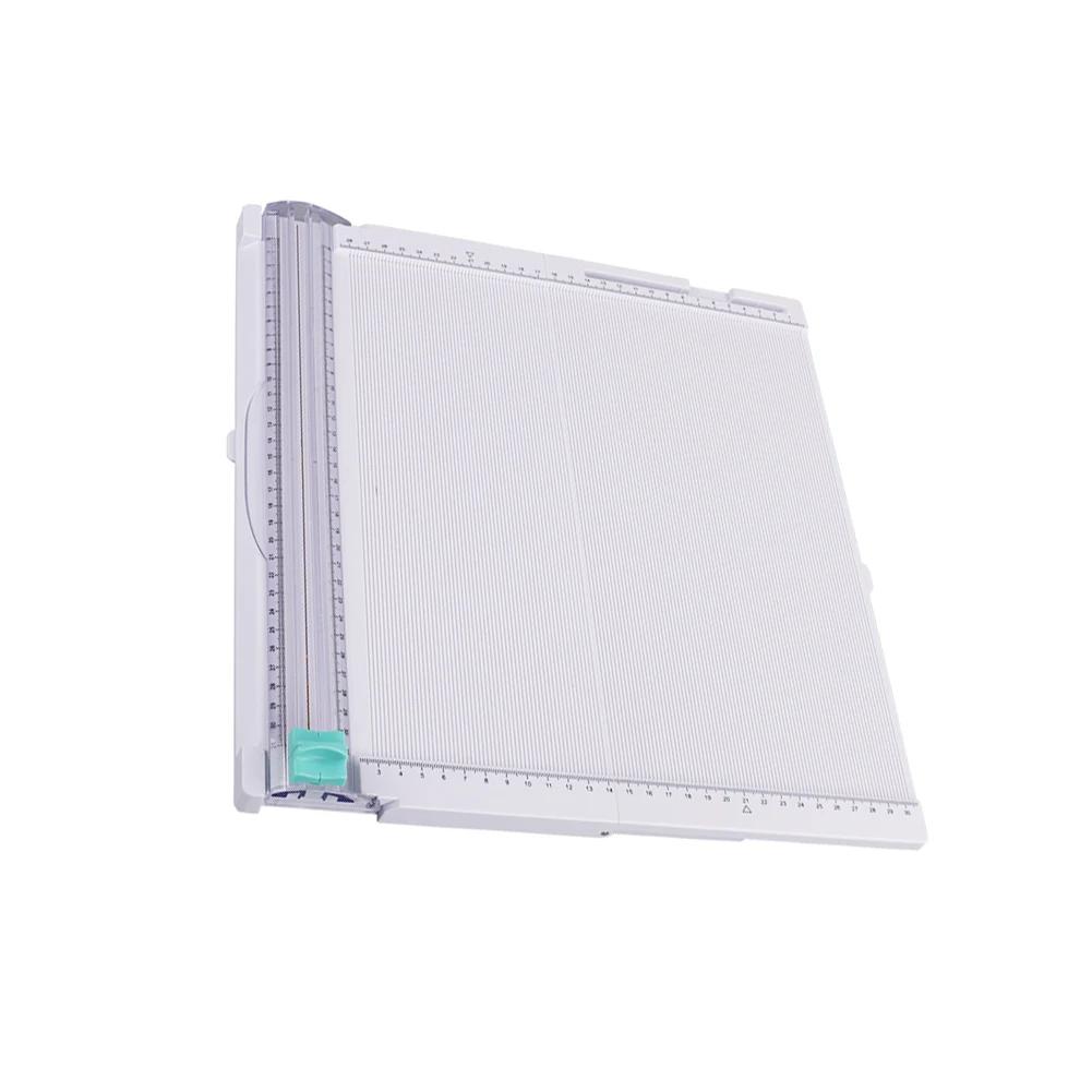 12x12 cali Przenośna gilotyna do papieru Deska do bigowania Cutter do papieru rzemieślniczego Maszyna do cięcia papieru fotograficznego składanego DIY Scrapbooking Rzemiosło