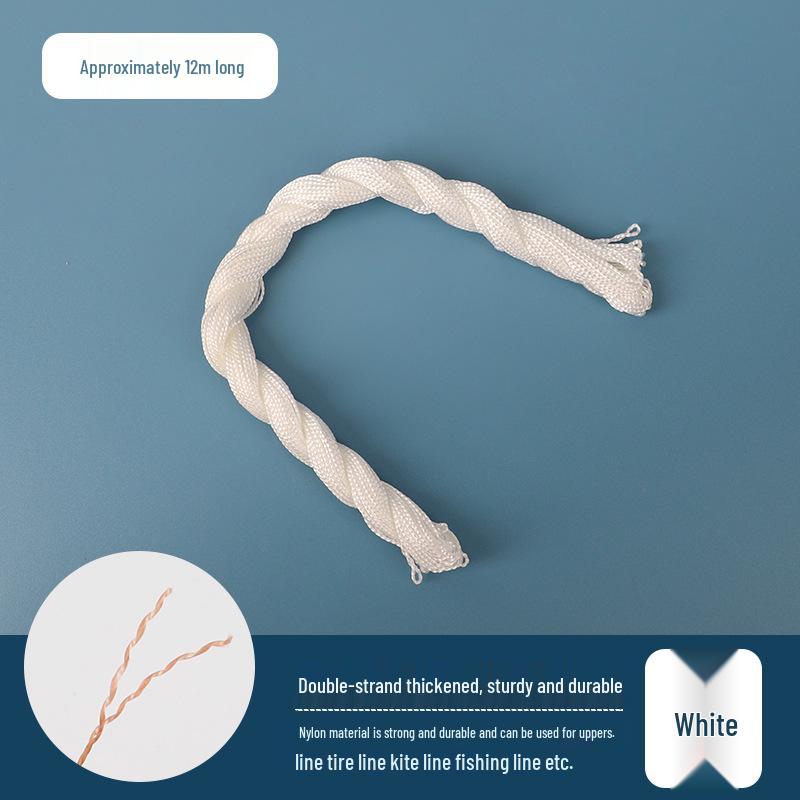 Shoe & Tire Repair Nylon Thread Set: Ideal for Shoes, Kites, Fishing, Hand Sewing, and Binding with Needle.