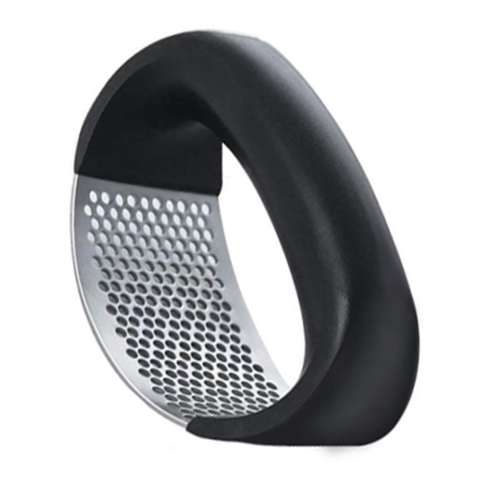 2er-Pack Edelstahl Manueller Knoblauchpresse Stampfer Küchenhaushaltswerkzeug