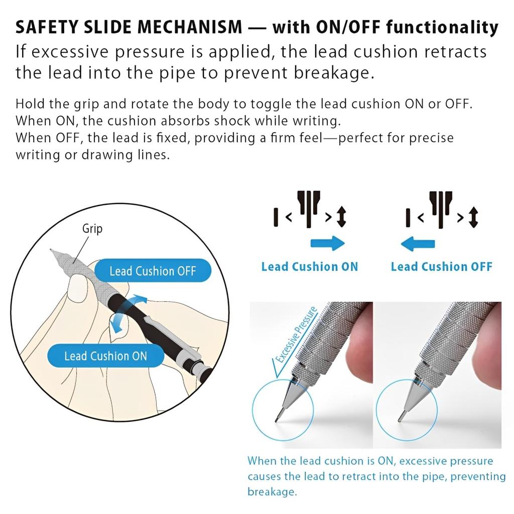 241 Drafting Mechanical Pro-Use Pencil, 0.5mm, Black, MSDD-2500B #1