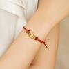 Year of The Horse Zodiac Horse Bracelet Hand-woven Chinese Red Handrope Chinese New Year