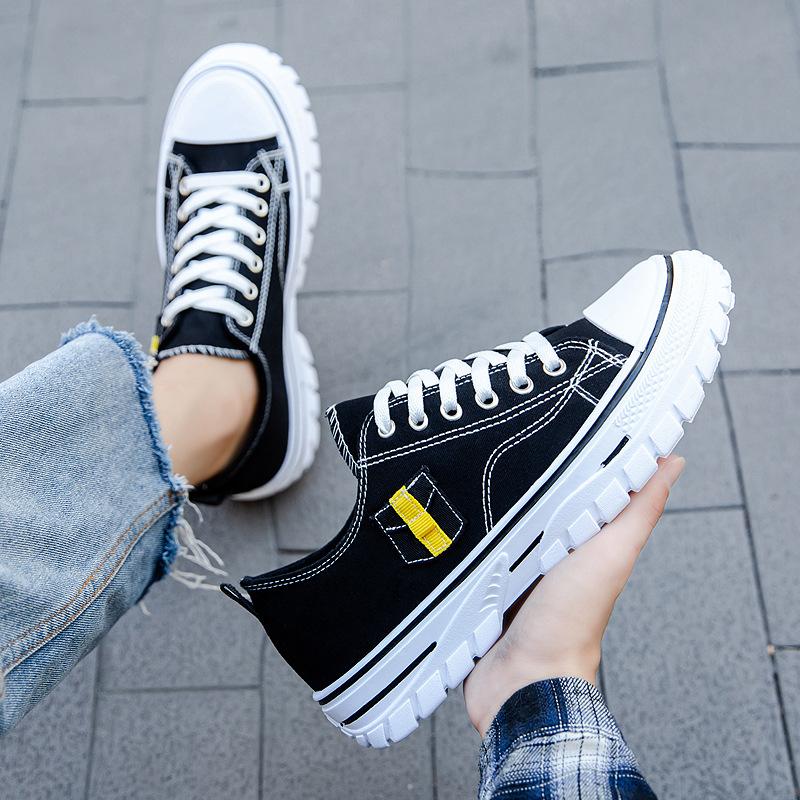 

Мужская обувь Весна Новые низкие парусиновые туфли Академический стиль Повседневная дышащая обувь для ходьбы Мужские легкие кроссовки Tenis Masculino 44 чёрный