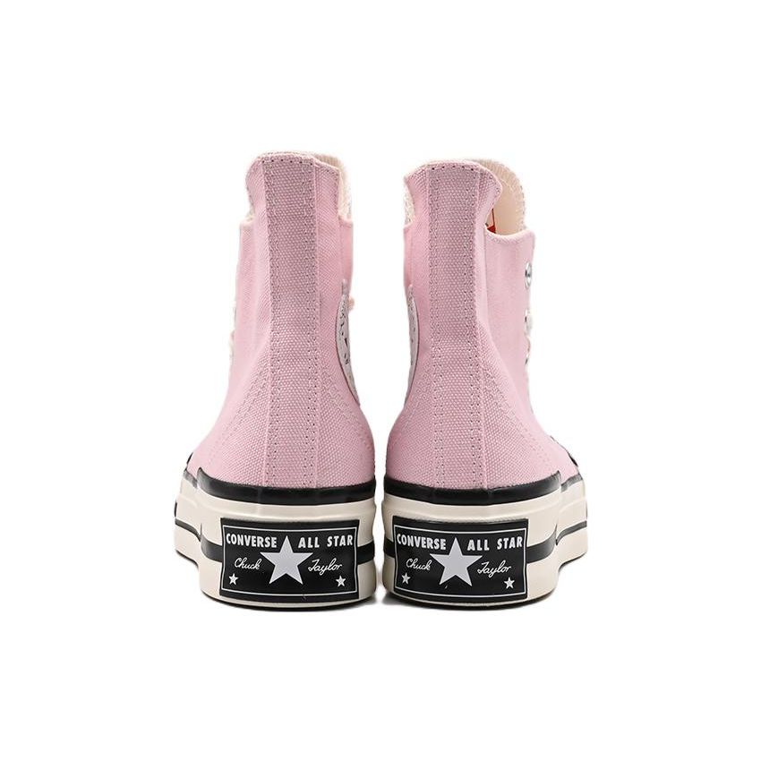 Converse Chuck 70 Plus High Sunrise Pink Unisex Sneakers Egret A04366C