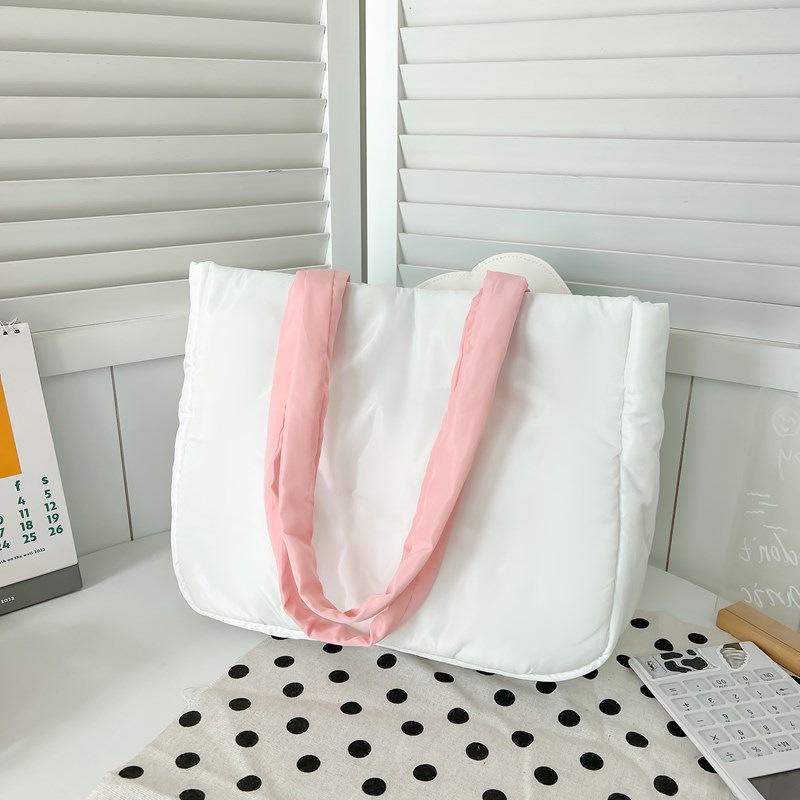 2025 Cute Cartoon Tote Bag - Girlish, Sweet, Large Capacity Shoulder Handbag for Women