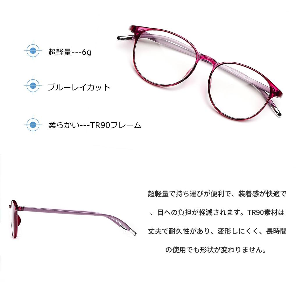 Stylish Reading Glasses for Women and Blue Light UV Soft for Magnifying with Glasses Case [Soarea] Men, Blocking, Protection, Ultra-Lightweight,