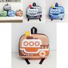Cute Eggshell Backpack With Ship Printing Design For Preschool Children