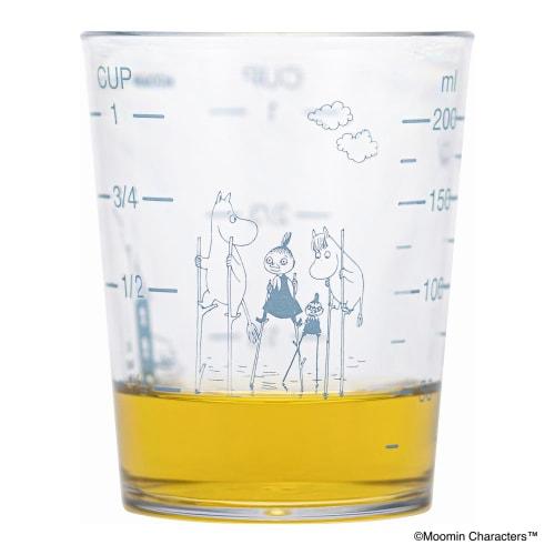 Kai Corporation Moomin x SELECT100 Measuring Cup, 200ml, with Lid, Dishwasher Safe, Easy to Clean, DH3211