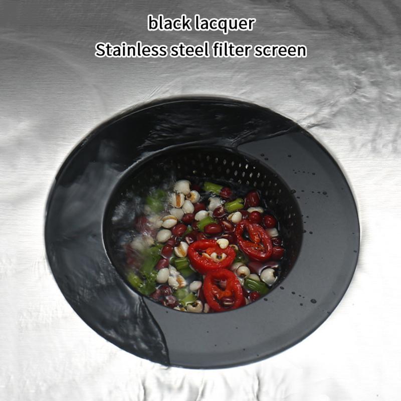 Stainless Steel Sink Filter Mesh Shower Floor Drain Hair Catcher Stopper Food Slag Drainer For Kitchen Bathroom Accessories