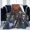 Bungou Stray Dogs Nakajima Atsushi Serie TV Chuuya Nakahara Coperta di Flanella Morbida Calda Accogliente Leggera per Bambini Adulti