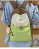 Schoolbag new contrasting color high school student schoolbag manufacturer wholesale junior high school student backpack large capacity versatile