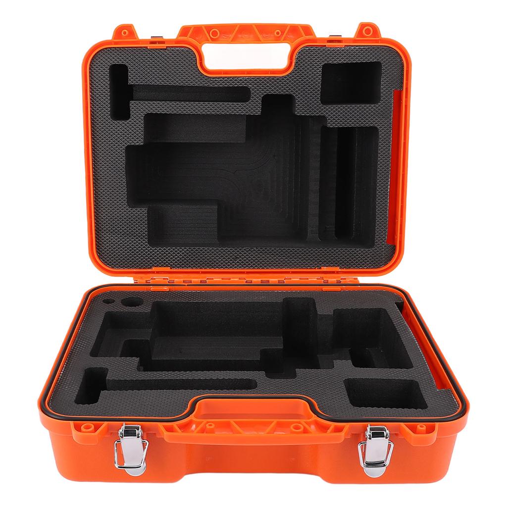 Prism Total Station Carrying Case Double Lock Design Surveying Instrument Carrying Box for Outdoor