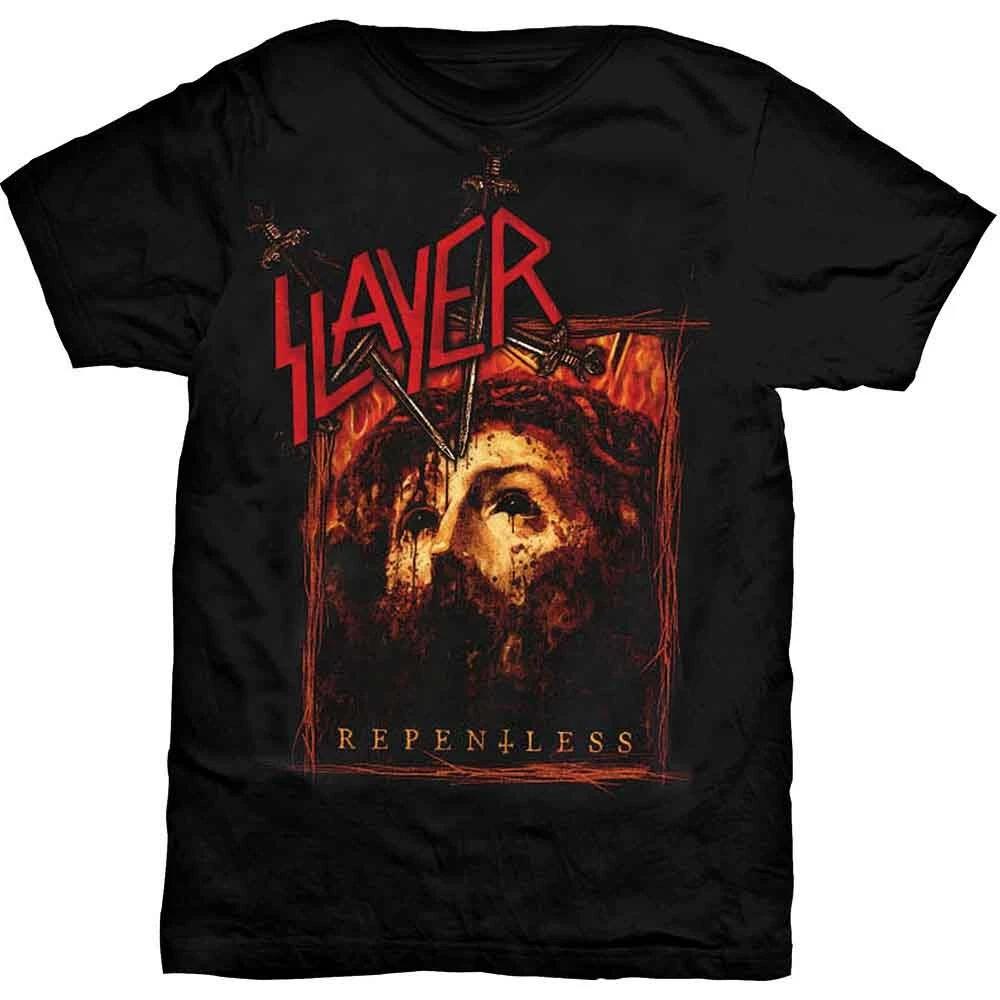 Slayer Men s Repentless Rectangle Short Sleeve T-Shirt, Black, XX-Large M