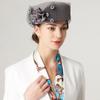 Hat Women's Spring and Autumn New Beret Autumn and Winter Wool Hat Winter Woolen Hat Face Thin Versatile Foreign Style Top Hat
